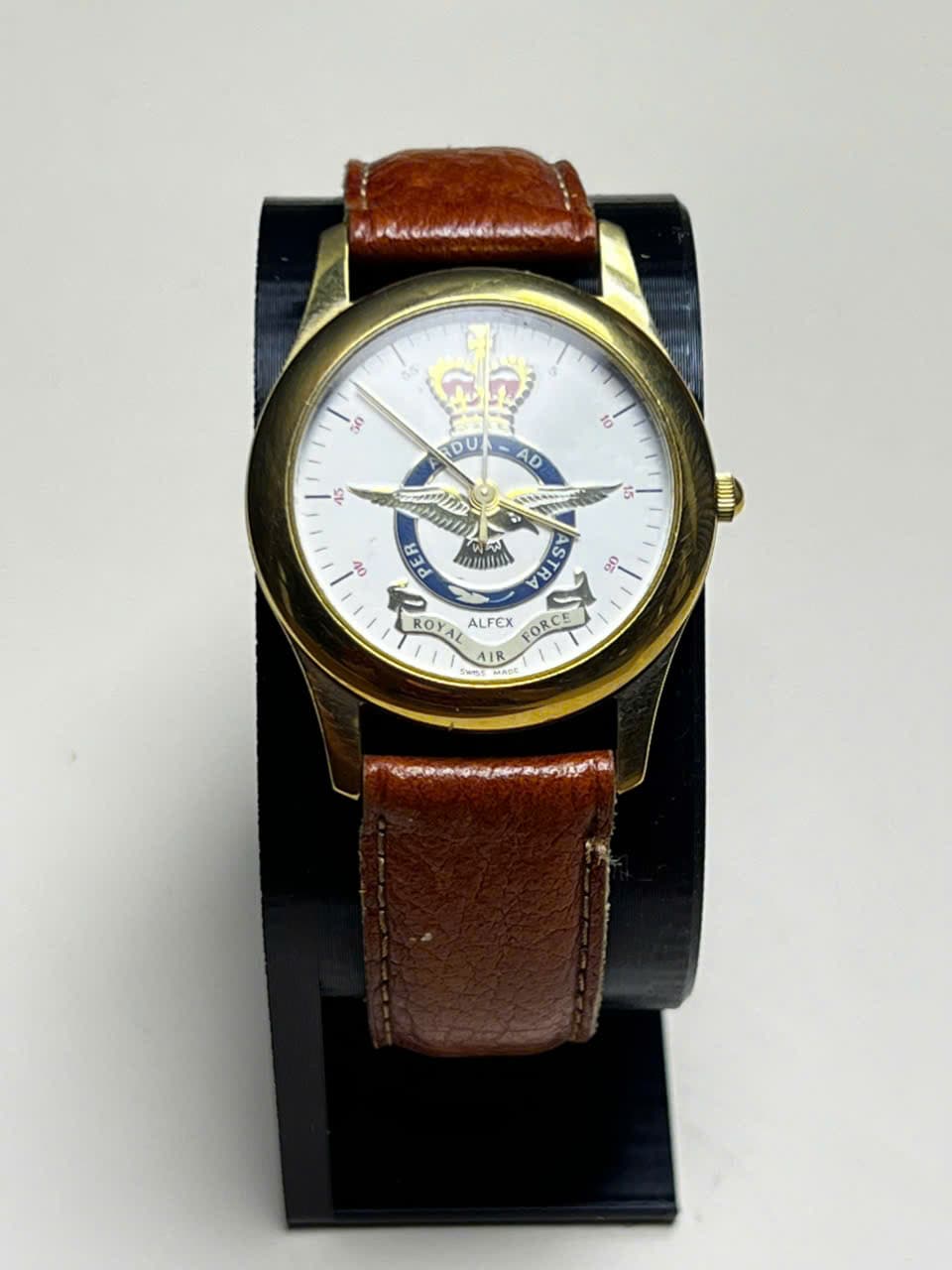 Đồng hồ nam Alfex-Royal Air Force máy pin chính hãng thụy sĩ, độ mới cao, bảo hành máy
