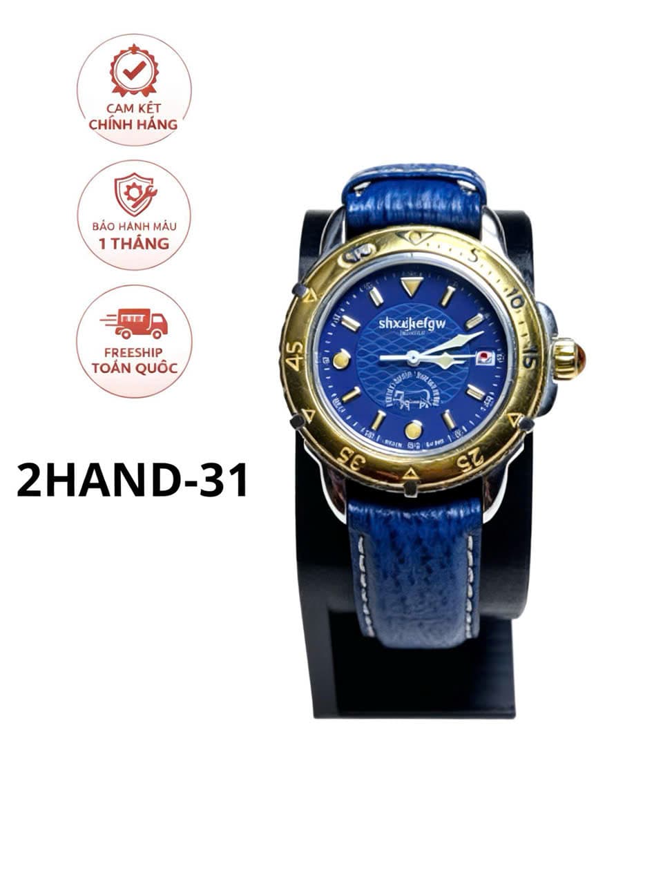Đồng hồ nam Michel Jordi Genneve chính hãng thụy sĩ, máy mới 99%, bảo hành máy 1 tháng