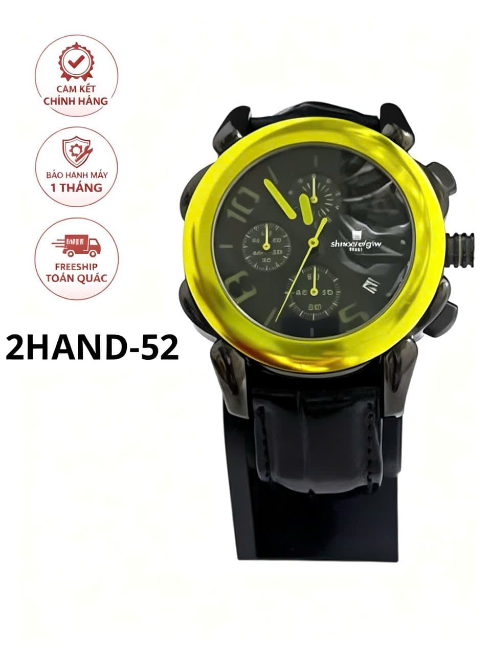 Đồng hồ nam Salvatore Marra Chronograph, thiết kế ý, máy nhật, phong cách cá tính