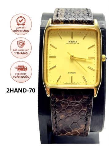 Đồng hồ Sunlord vintage nhật bản, thiết kế vuông mini cổ điển, máy quartz nhẹ nhàng thanh lịch