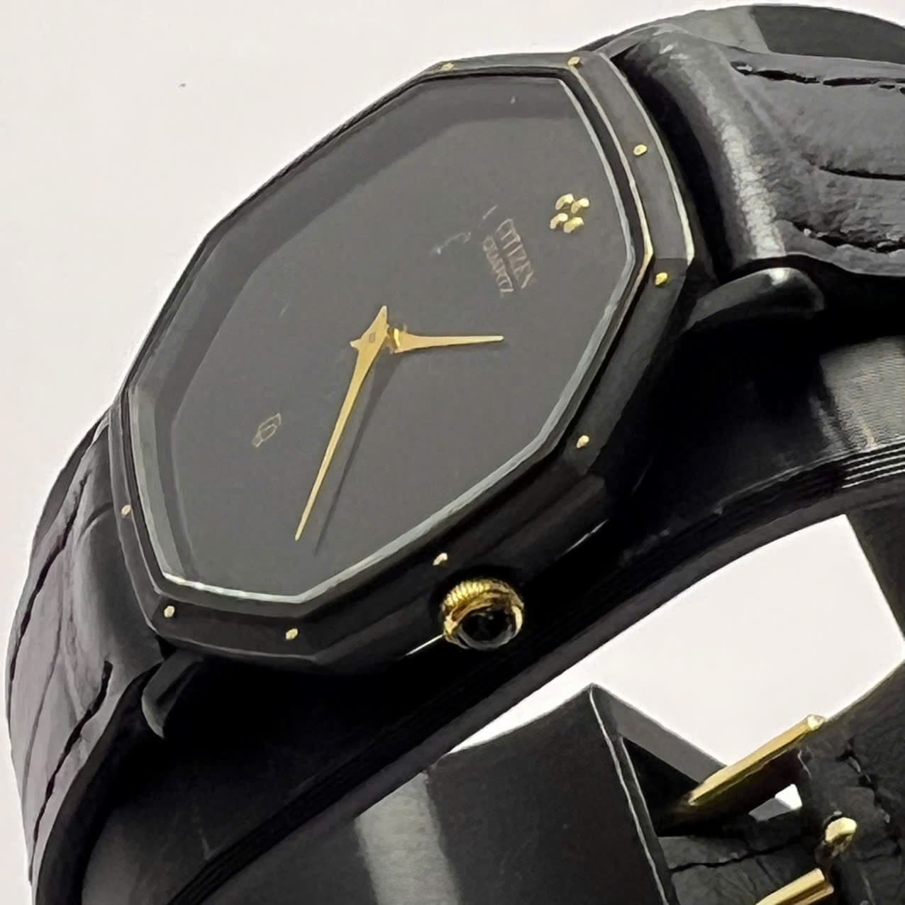 Đồng hồ Citizen Duke chính hãng nhật bản, mặt vuông, phong cách thanh lịch unisex