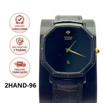 Đồng hồ Citizen Duke chính hãng nhật bản, mặt vuông, phong cách thanh lịch unisex