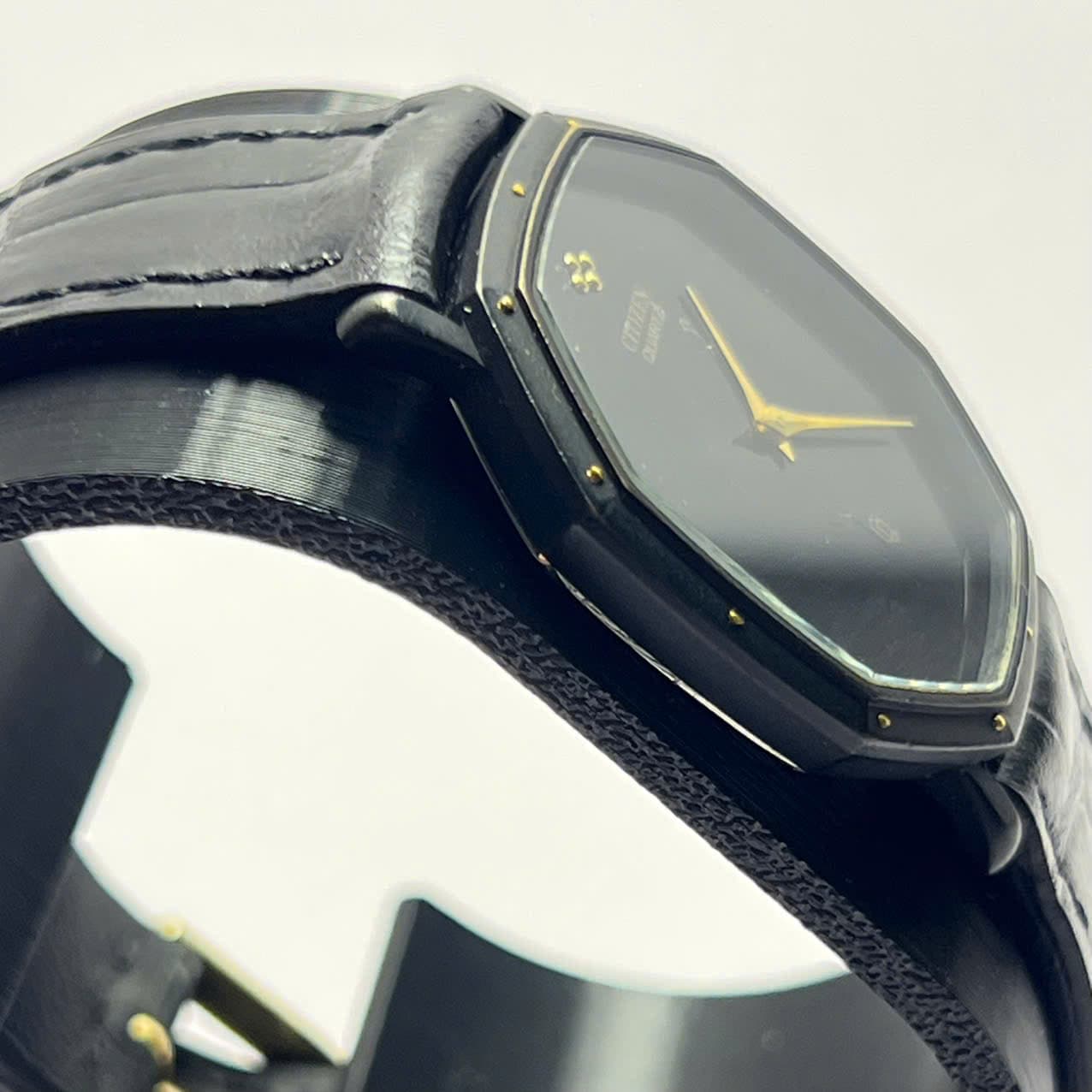 Đồng hồ Citizen Duke chính hãng nhật bản, mặt vuông, phong cách thanh lịch unisex