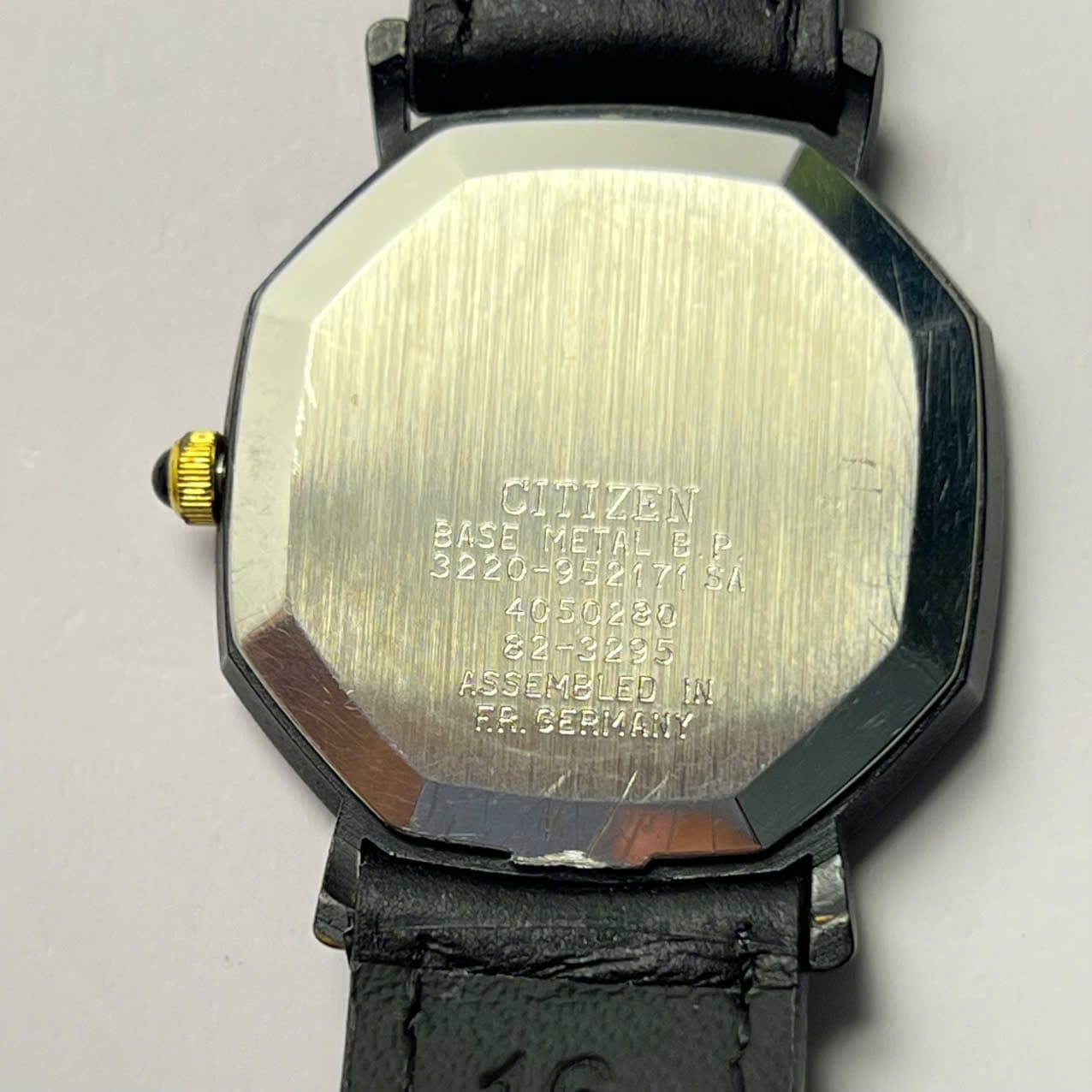Đồng hồ Citizen Duke chính hãng nhật bản, mặt vuông, phong cách thanh lịch unisex