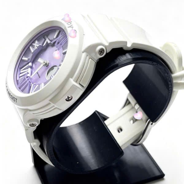 Đồng hồ Casio baby-g mặt tím độ mới cao chính hãng nhật bản