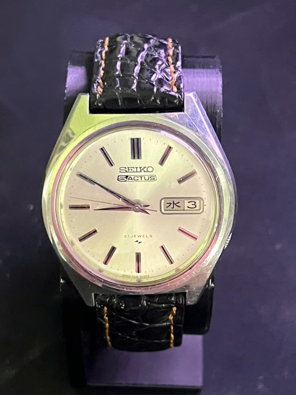 Đồng hồ Seiko Actus 5 - 7019-8010, máy Nhật, độ mới cao