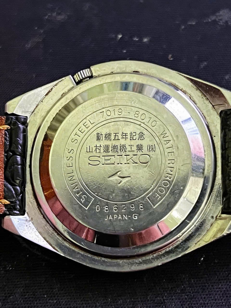 Đồng hồ Seiko Actus 5 - 7019-8010, máy Nhật, độ mới cao