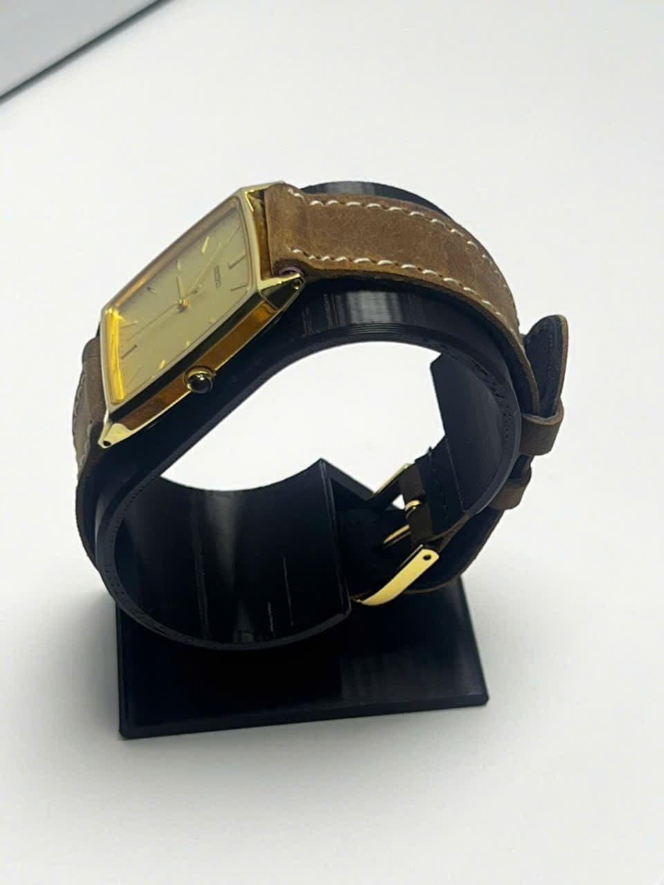 Đồng hồ Seiko tank vintage thanh lịch, mỏng nhẹ, chính hãng nhật bản, độ mới cao
