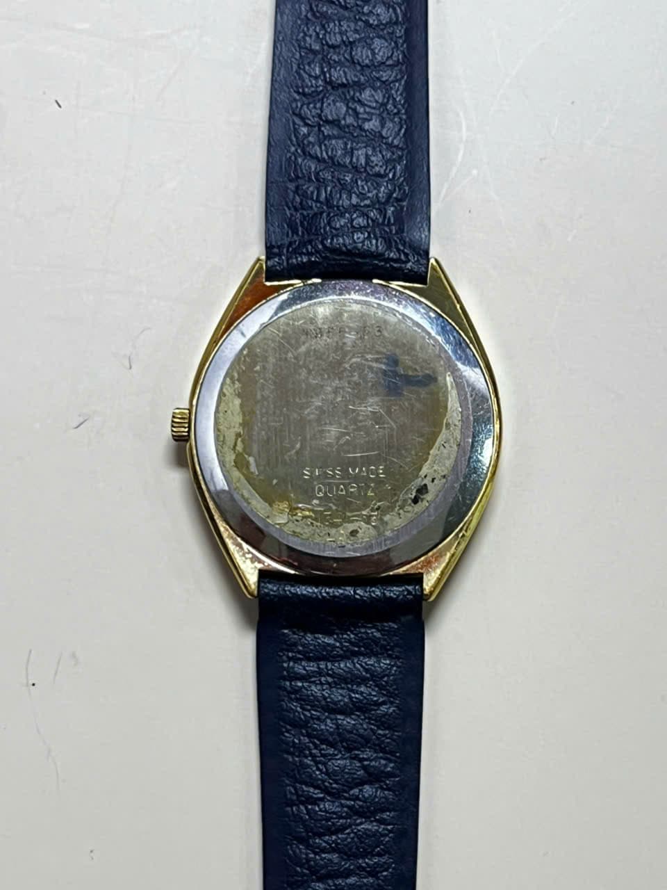 Đồng hồ Fortuna Geneve swiss, đồng hồ vuông cổ điển, máy thụy sĩ, dây da vintage sang trọng