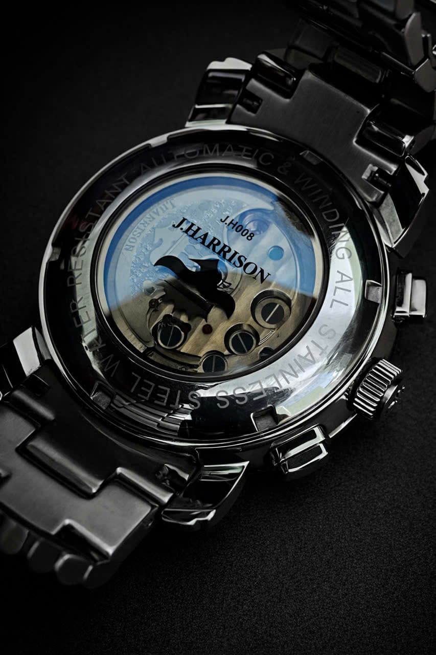 Đồng hồ nam J.Harrison automatic mới 99%, chính hãng nhật bản, bản hành máy 1 tháng