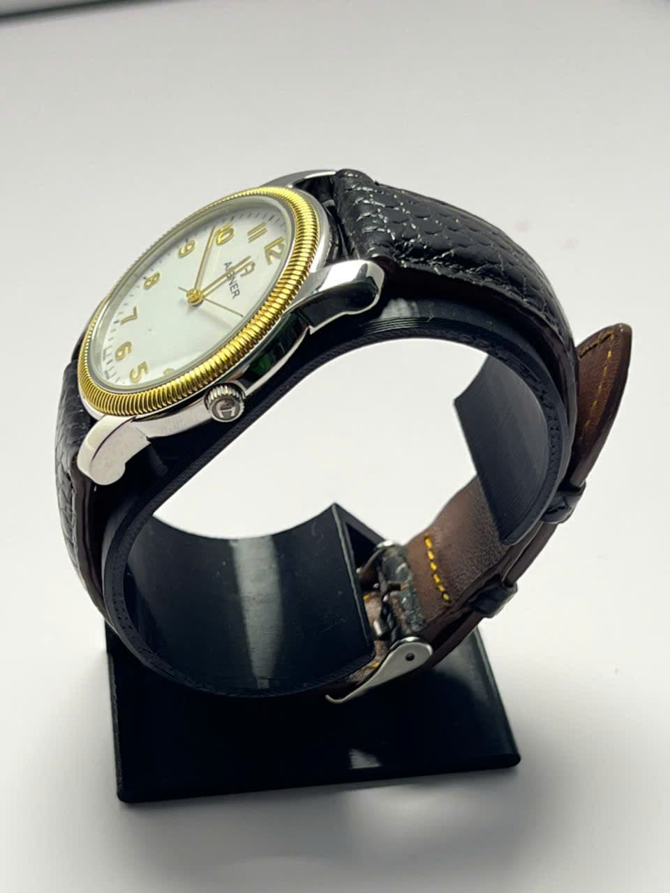 Đồng hồ Aigner Milano chính hãng thụy sỹ, máy pin, mạ vàng, phong cách cổ điển, độ mới cao