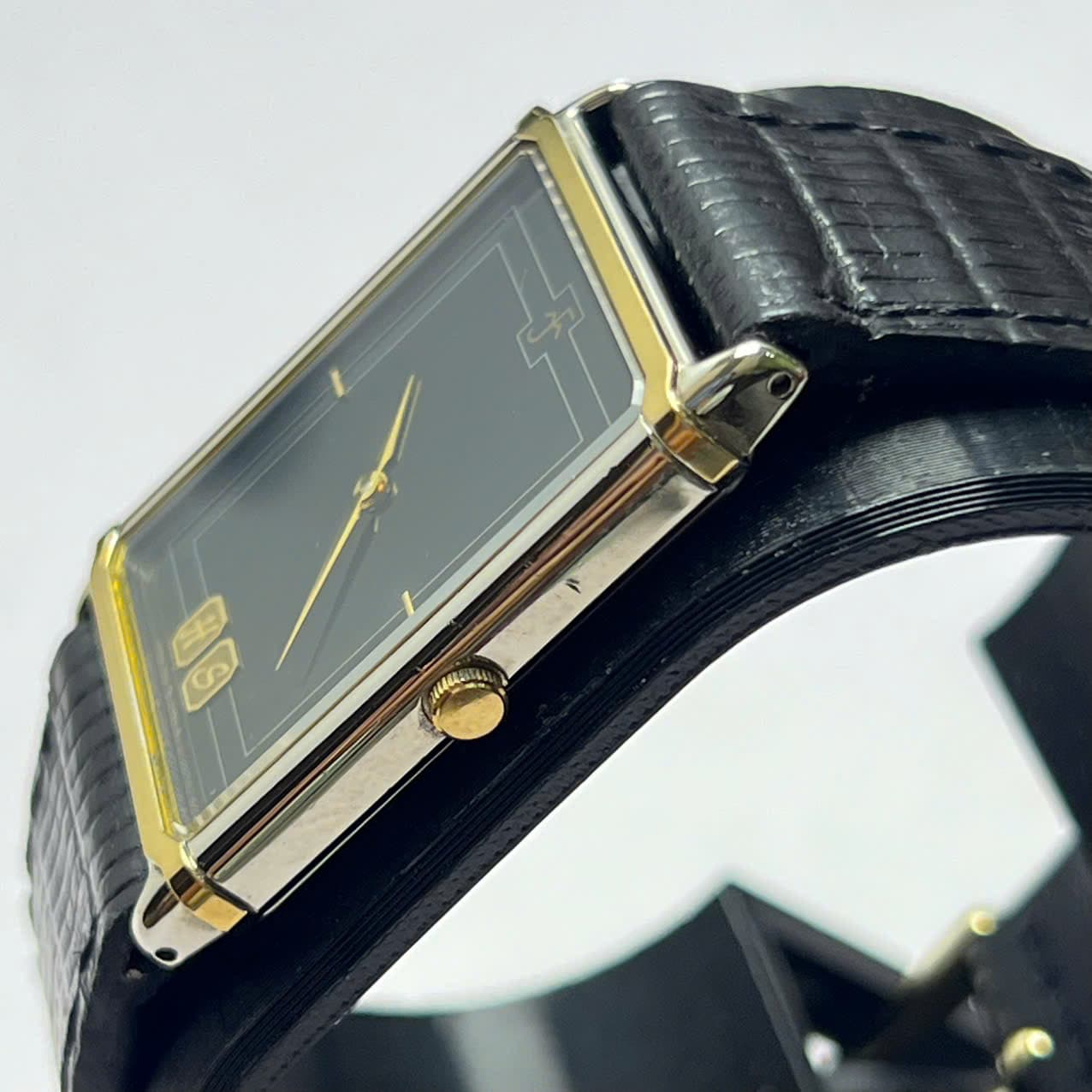 Đồng hồ Seiko máy pin chính hãng nhật bản siêu mỏng dây da cao cấp, đồng hồ 2hand độ mới cao