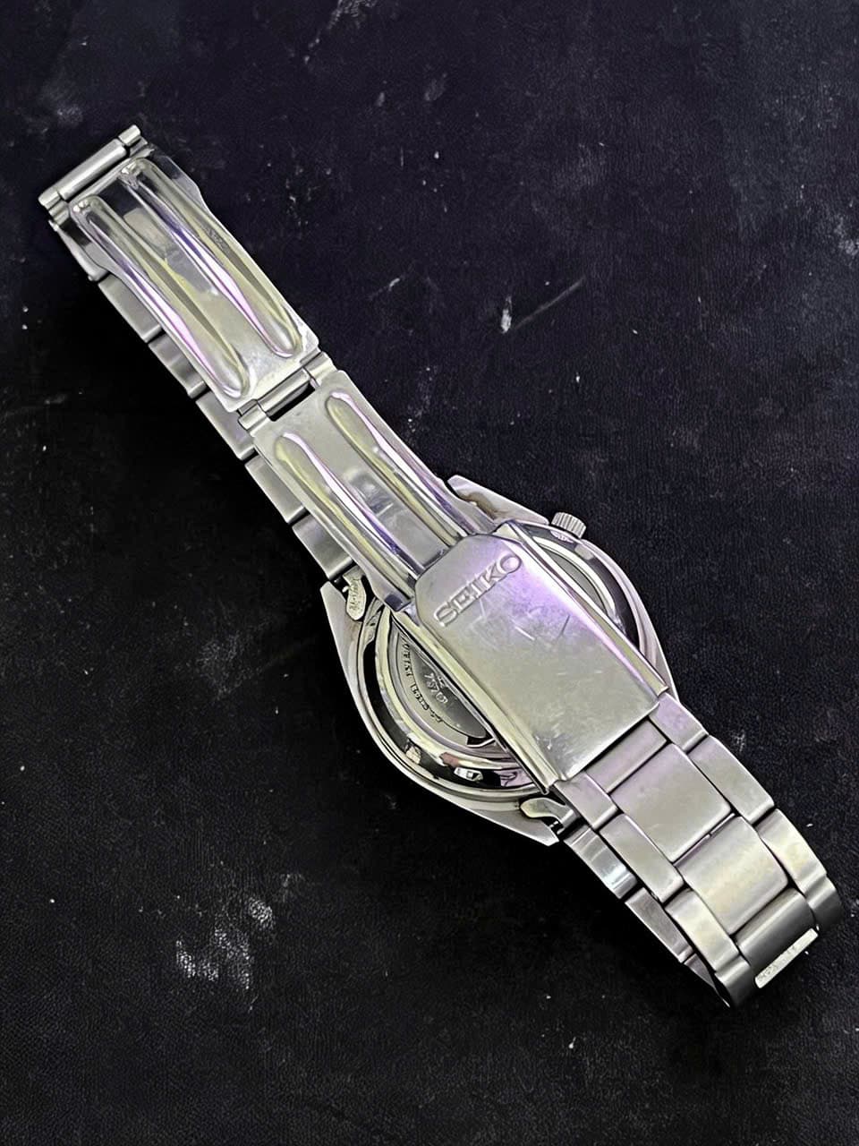 Đồng hồ Seiko 5 Automatic Field Watch (bản Japan Made, mặt xanh quân đội).