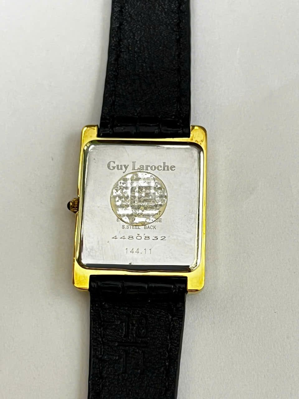 Đồng hồ nam Guy Laroche mặt vuông cổ điển, thanh lịch, sang trọng, thương hiệu pháp