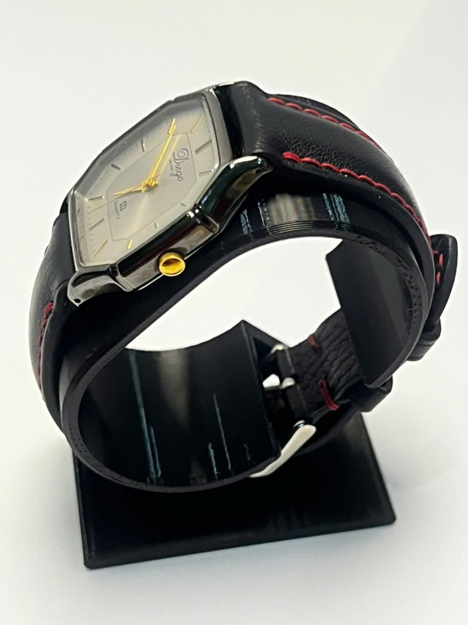 Đồng hồ nam Seiko tank quartz vuông cổ điển, chính hãng nhật, độ mới cao