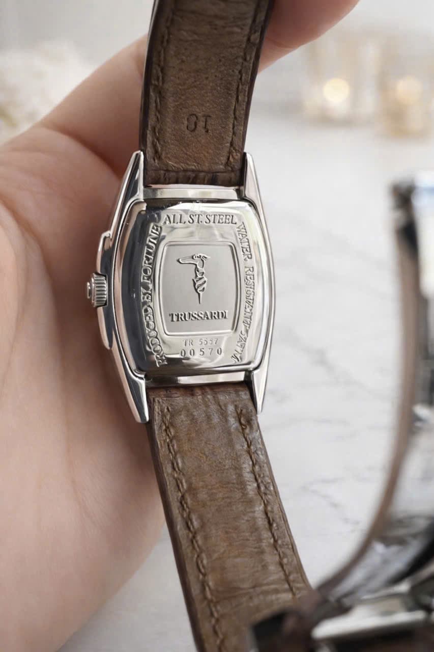 Đồng hồ nam Trussardi quartz Italy, độ mới cao, hàng chính hãng