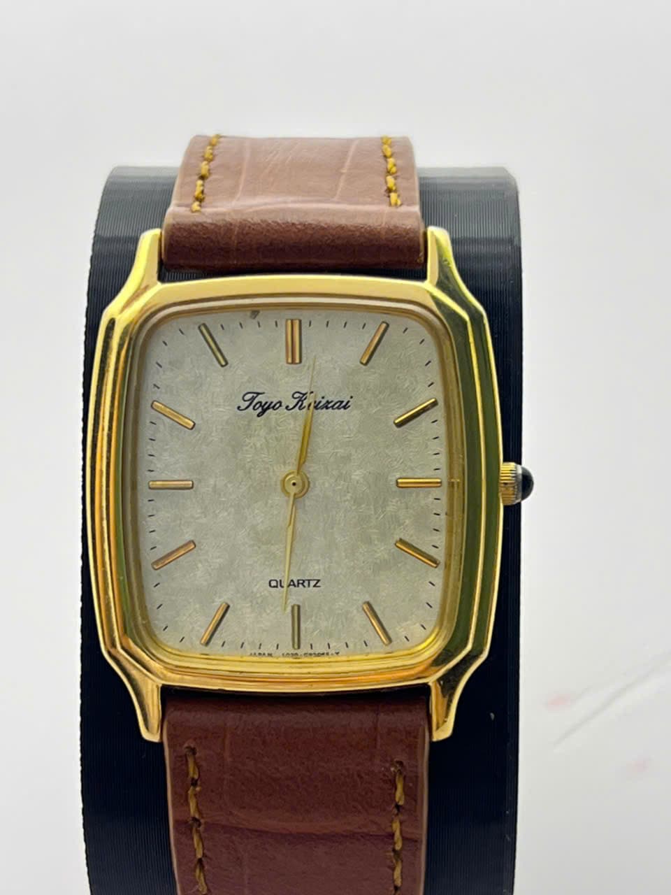 Đồng hồ Citizen máy pin vintage nhật bản, đồng hồ chữ nhật mỏng nhẹ, phong cách cổ điển