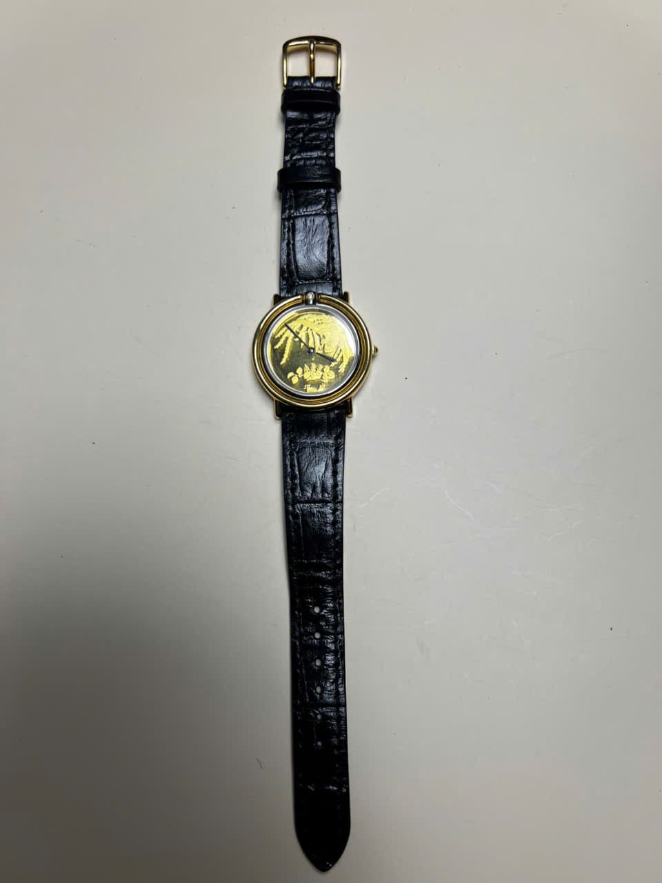 Đồng hồ The Franklin Mint máy pin chính hãng Thụy Sĩ, mặt chạm khắc nổi, độ mới cao