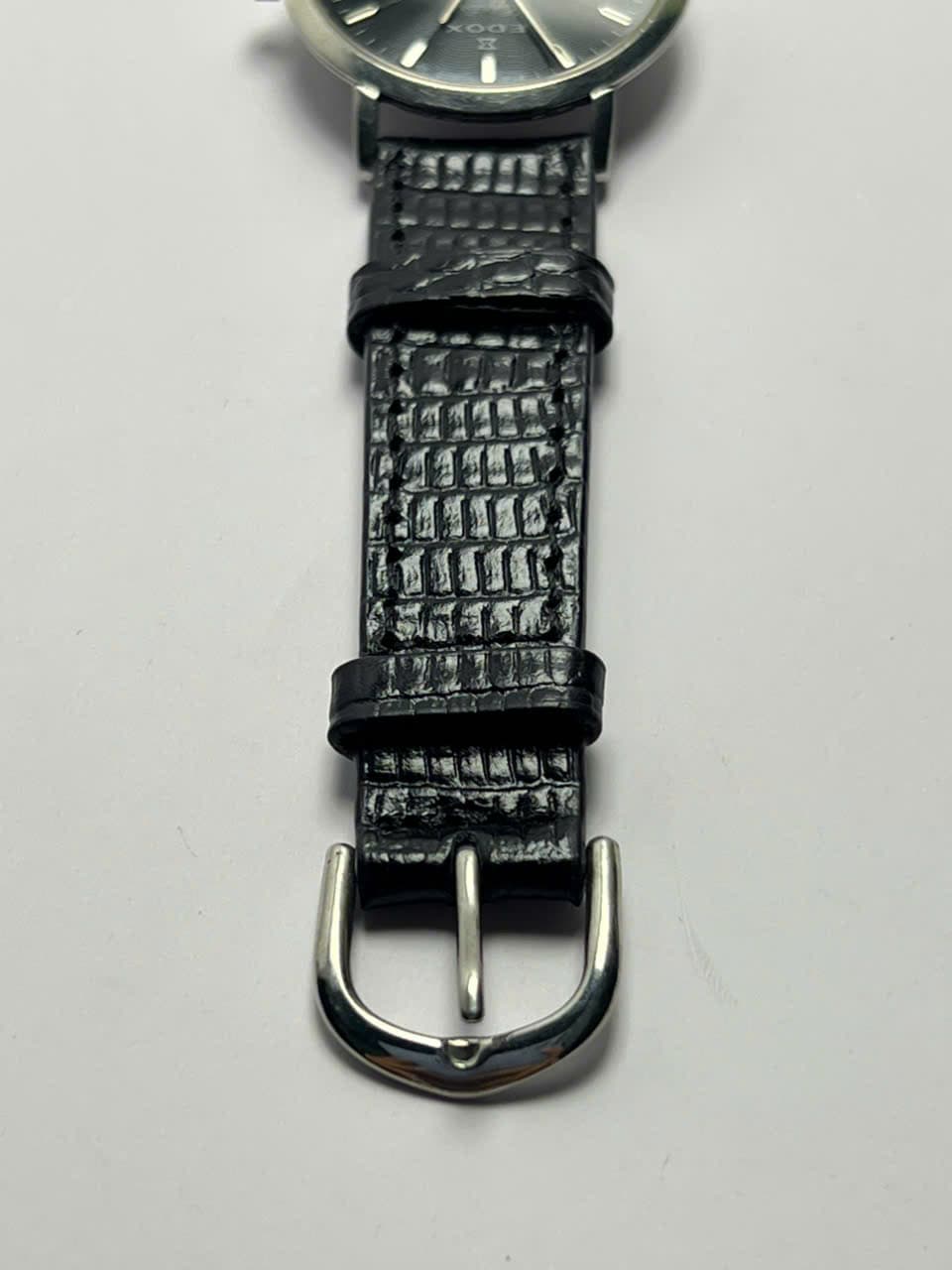 Đồng hồ Edox swiss kính sapphire máy pin, mỏng nhẹ thanh lịch, độ mới cao
