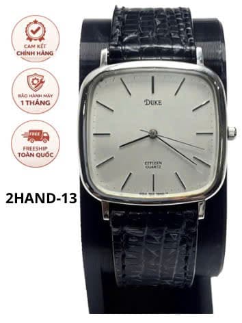 Đồng hồ nam Citizen Duke máy nhật chạy pin, độ mới cao, bảo hành máy 1 tháng