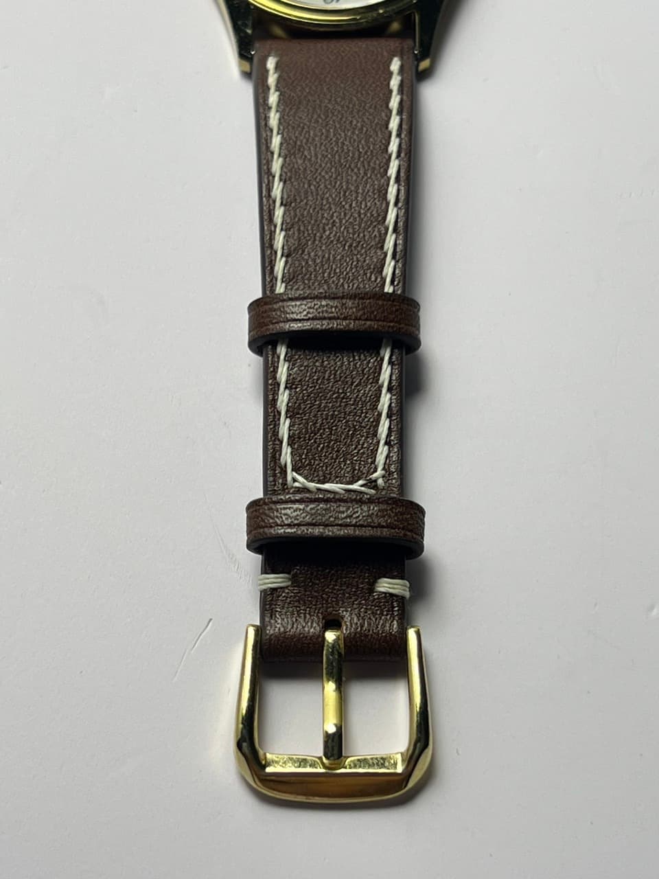 Đồng hồ Seiko Dolce siêu mỏng mặt trắng dây da, máy pin chính hãng nhật bản, độ mới cao