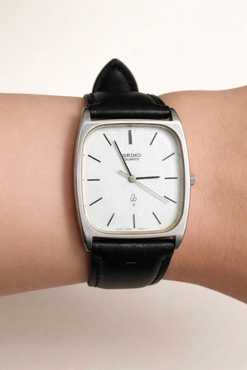 Đồng hồ nam Seiko cổ điển, máy nhật độ mới cao, bảo hành máy 1 tháng