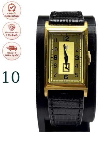 Đồng hồ Lip Paris phong cách vintage Tank rất đặc trưng của pháp, thiết kế đẹp và có chất retro châu âu