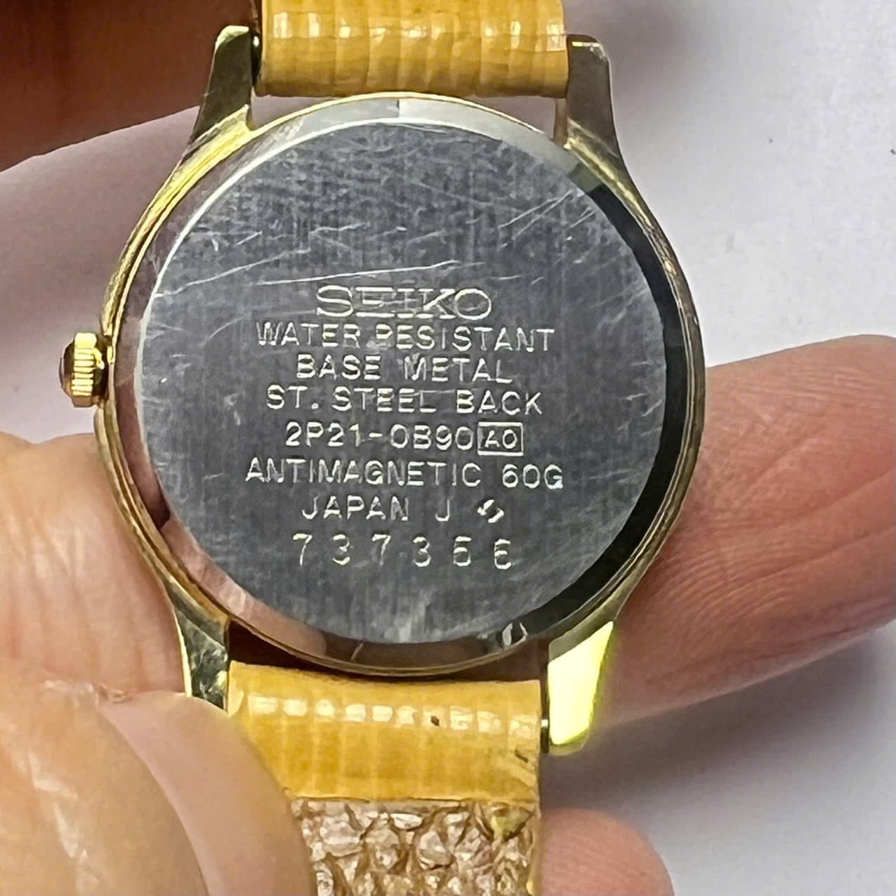 Đồng hồ nữ Seiko máy pin mặt nhỏ vintage chính hãng nhật bản
