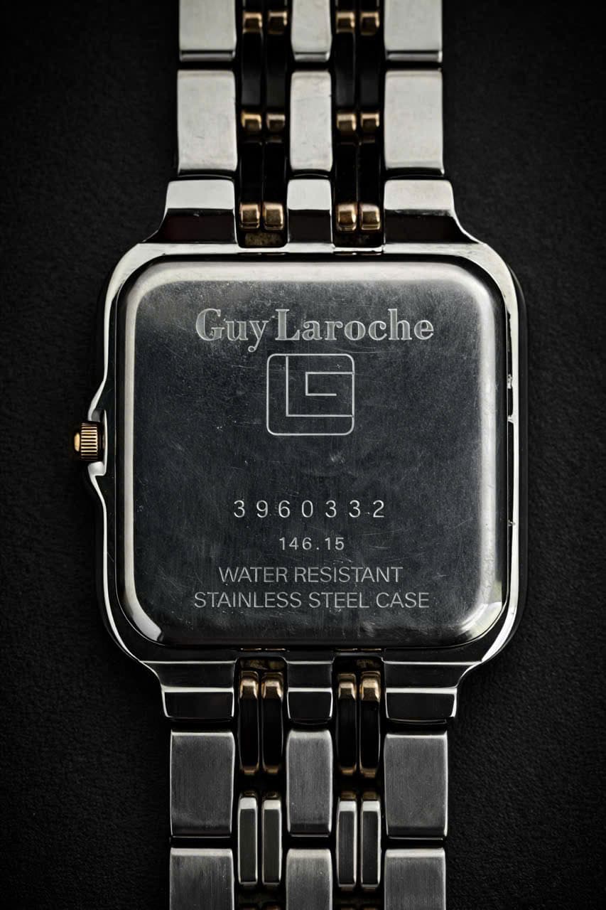 Đồng hồ nữ Guy Laroche máy pin chính hãng thụy, thiết kế vuông cổ điển