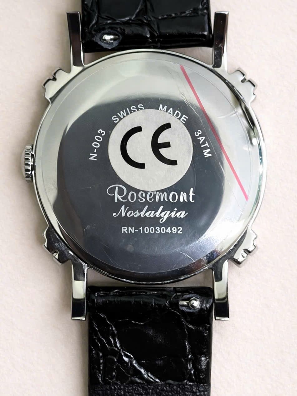 Đồng hồ nữ Rosemont Nostalgia chính hãng thụy, còn rất mới, bảo hành máy 1 tháng