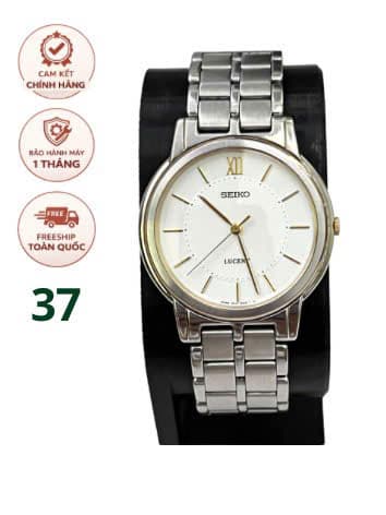 Đồng hồ Seiko Quartz japan dây thép siêu mỏng, dây ngắn vừa tay nhỏ hơn 18 mm