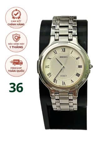 Đồng hồ seiko dolce 8j41-6110 máy pin, kính sapphire chính hãng nhật bản