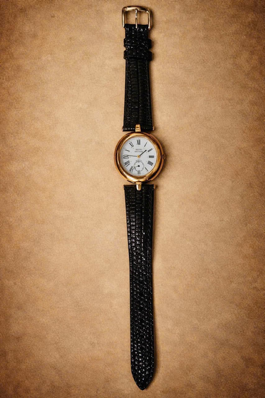 Đồng hồ nữ Brooks Brothers máy thụy, phong cách cổ điển, bảo hành máy