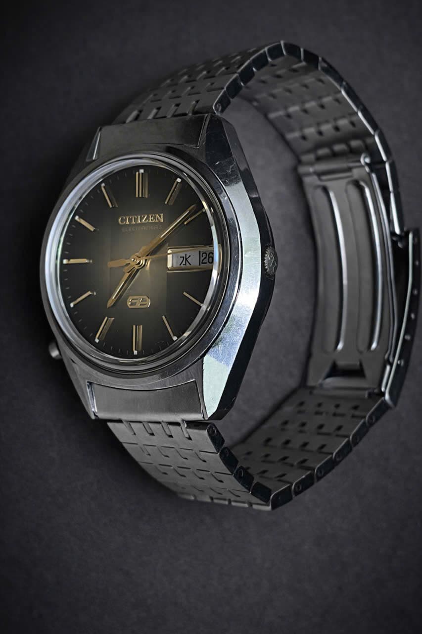 Đồng hồ nam Citizen Electronic vintage nhật, bảo hành máy 1 tháng