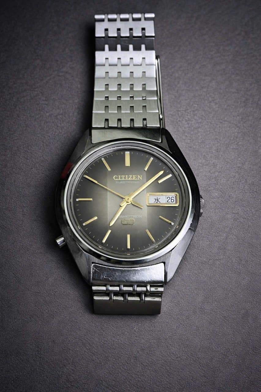 Đồng hồ nam Citizen Electronic vintage nhật, bảo hành máy 1 tháng