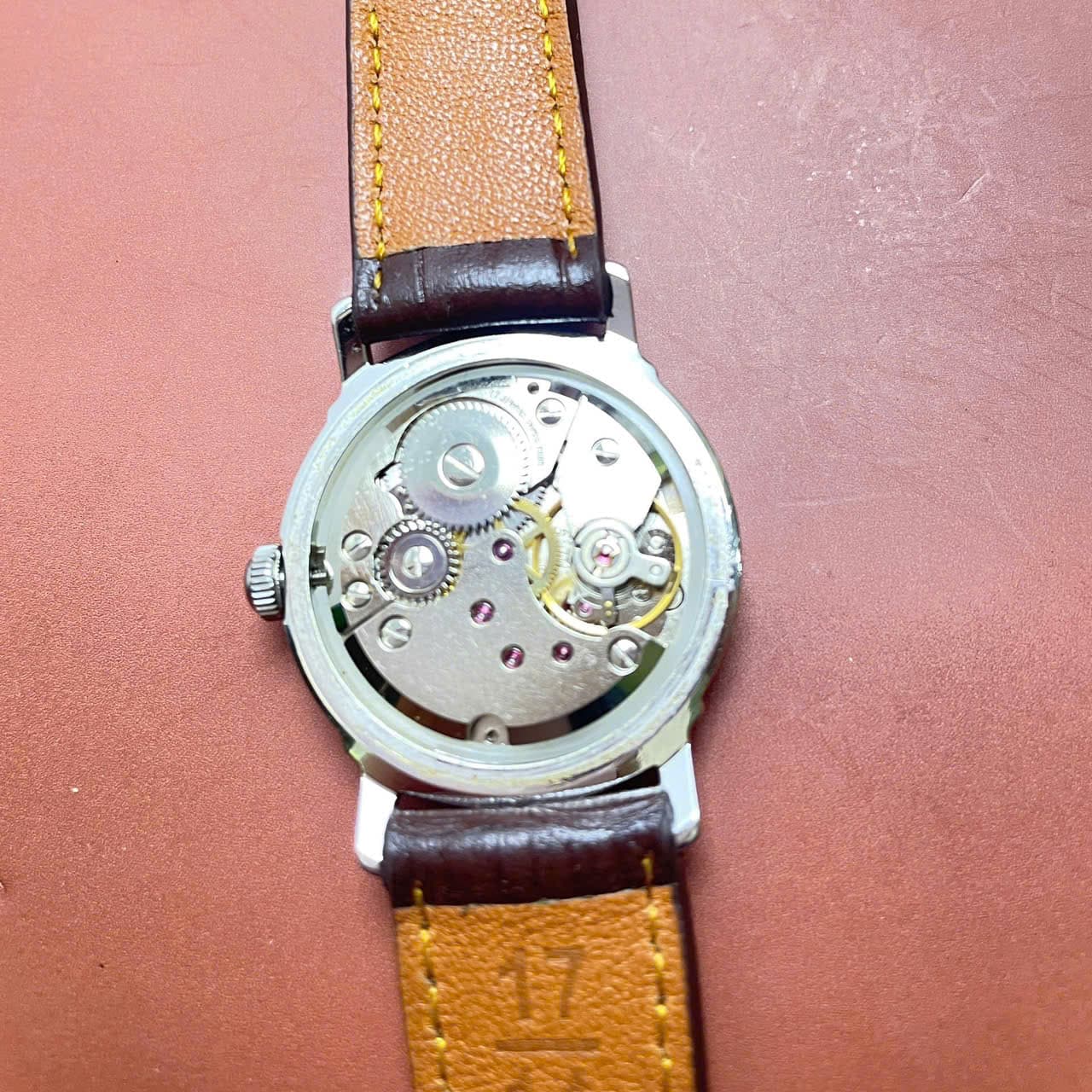 Đồng hồ Libra cơ cốt tay máy thụy sĩ sản xuất lắp ráp tại nhật bản chính hãng độ mới cao