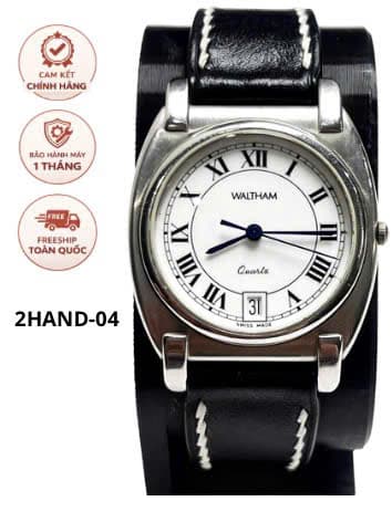 Đồng hồ nam Waltham cổ điển, máy thụy, độ mới cao