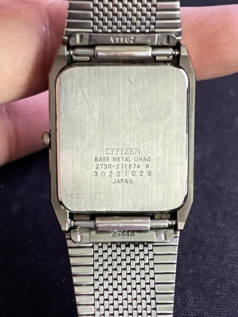 Đồng hồ Citizen Exceed Quartz đời đầu, thuộc dòng cao cấp của Citizen vào cuối thập niên 1970 đến đầu 1980.