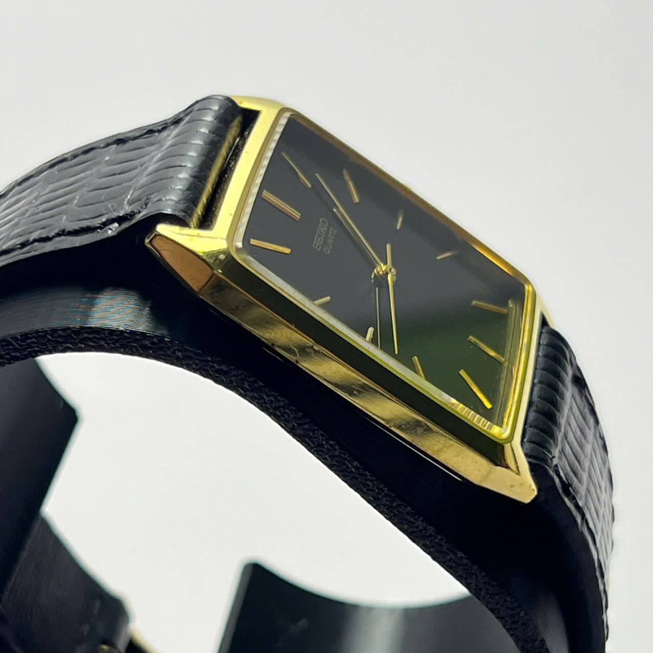 Đồng hồ nam dây da Armi Field Watch mặt trắng quân đội, đồng hồ nam vintage