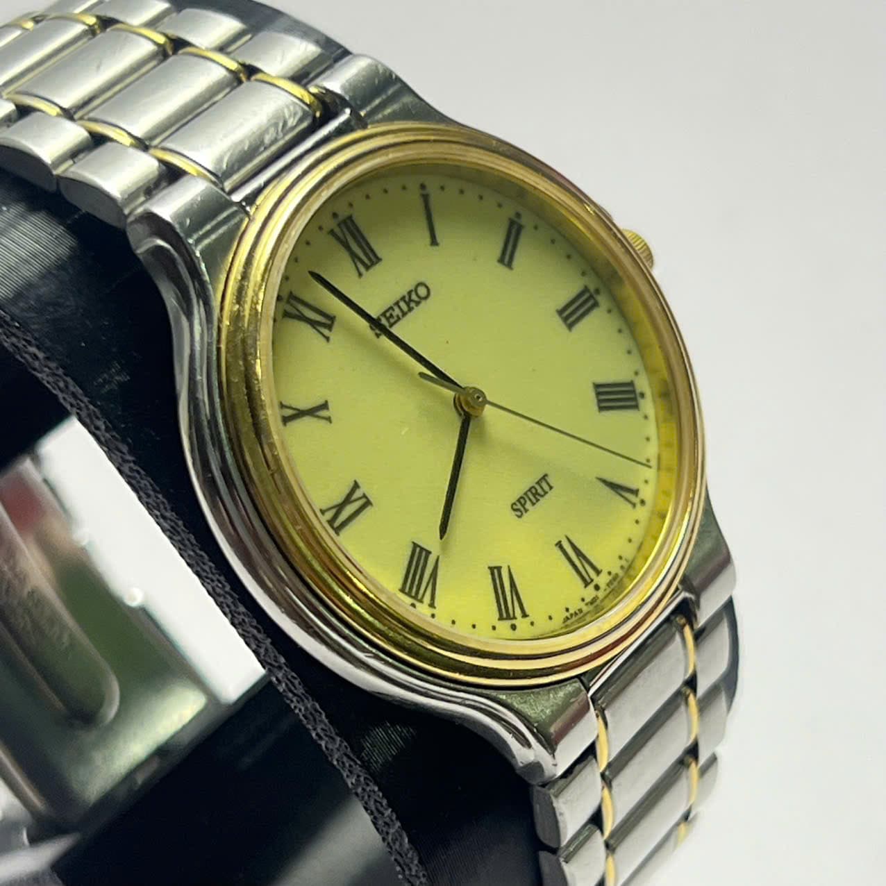 Đồng hồ Seiko Spiris vintage chính hãng nhật bản demi vàng mặt la mã, đồng hồ 2hand độ mới cao