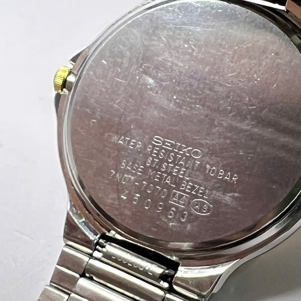 Đồng hồ Seiko Spiris vintage chính hãng nhật bản demi vàng mặt la mã, đồng hồ 2hand độ mới cao